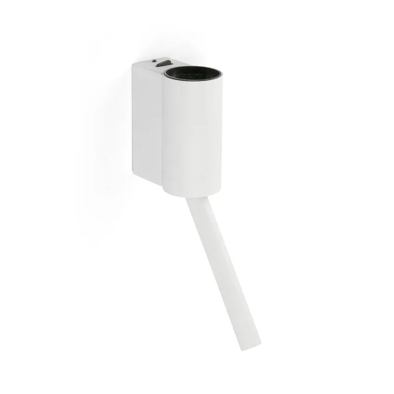 Lámpara de pared aplique Faro Dante con lector LED blanco mate 2700K 62734