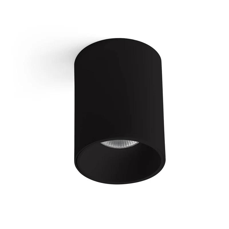 Plafón de techo Faro Rol LED negro mate 2700K 30W 68624
