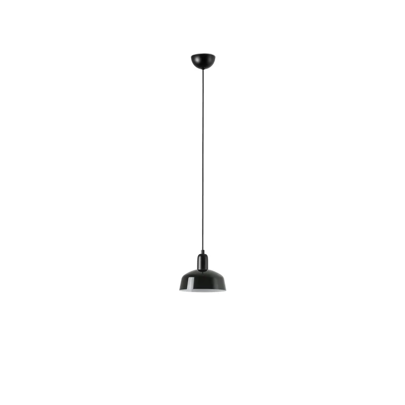 Lámpara de techo colgante Faro Tatawin 1 luz E27 LED negro 20339-141
