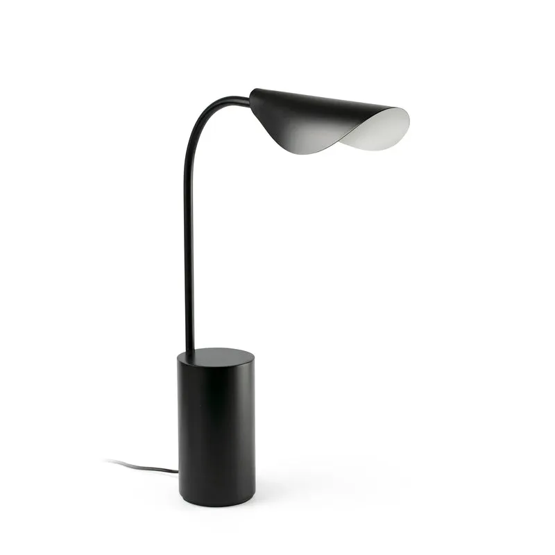 Lámpara de mesa Faro Liggera G9 LED negro mate 20076