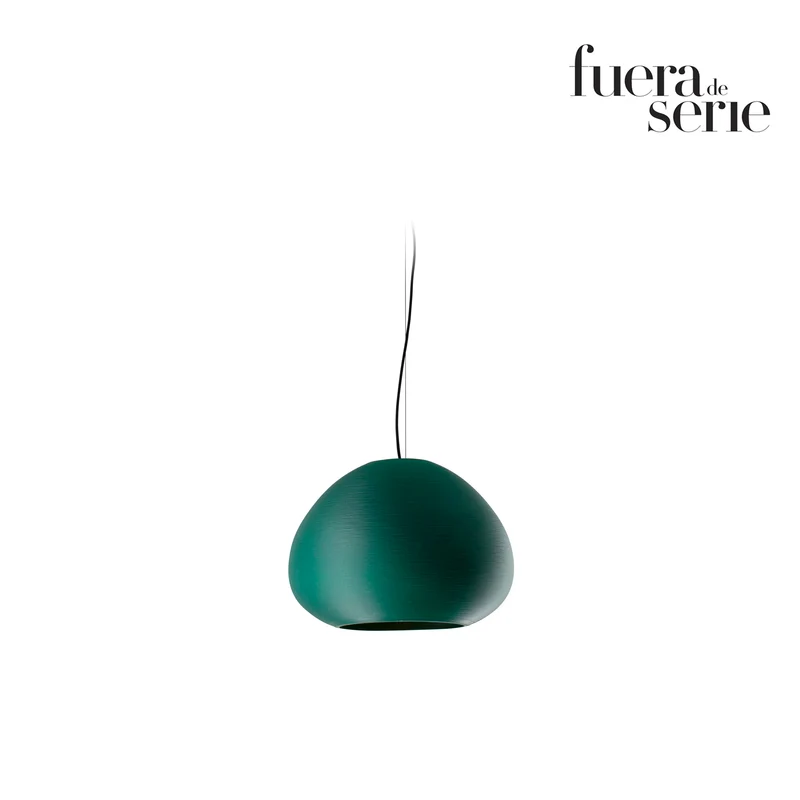Lámpara de techo colgante Faro Mar E27 LED verde 20405