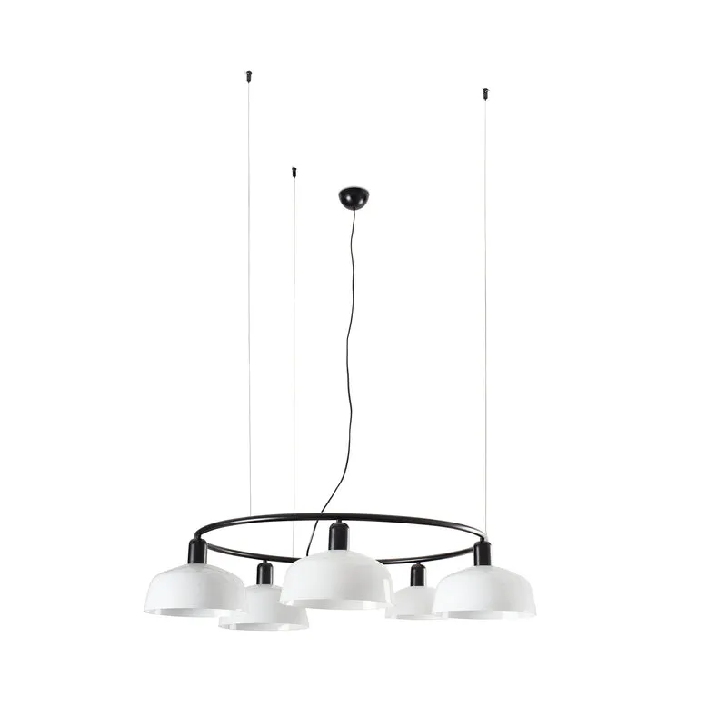 Lámpara de techo colgante Faro Tatawin E27 LED blanco 20343-119-5L