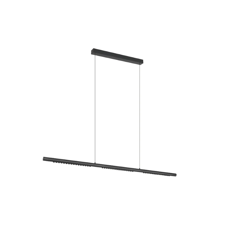 Mantra Meca Lámpara de techo colgante 28W negro 3000K 9116