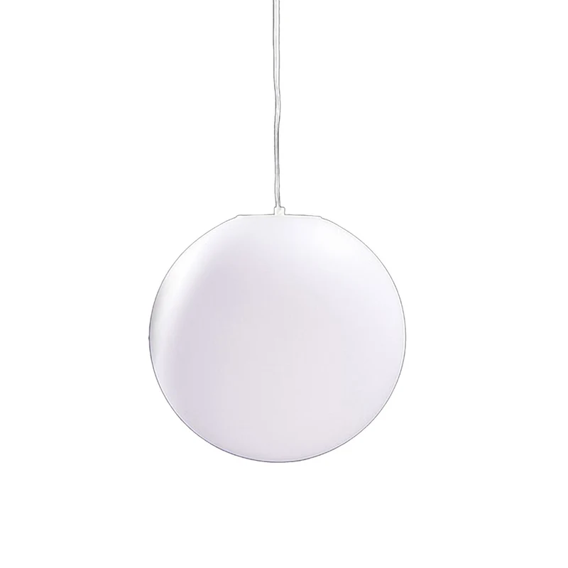 Mantra Avoriaz Lámpara colgante 35cm IP44 blanco 1397
