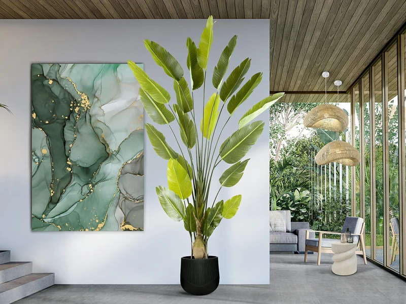 Planta artificial Schuller Ave Paraíso cemento 250cm