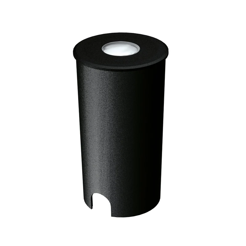 Downlight empotrable Sulion Cobsoil LED negro apto exterior IP67 1,5W