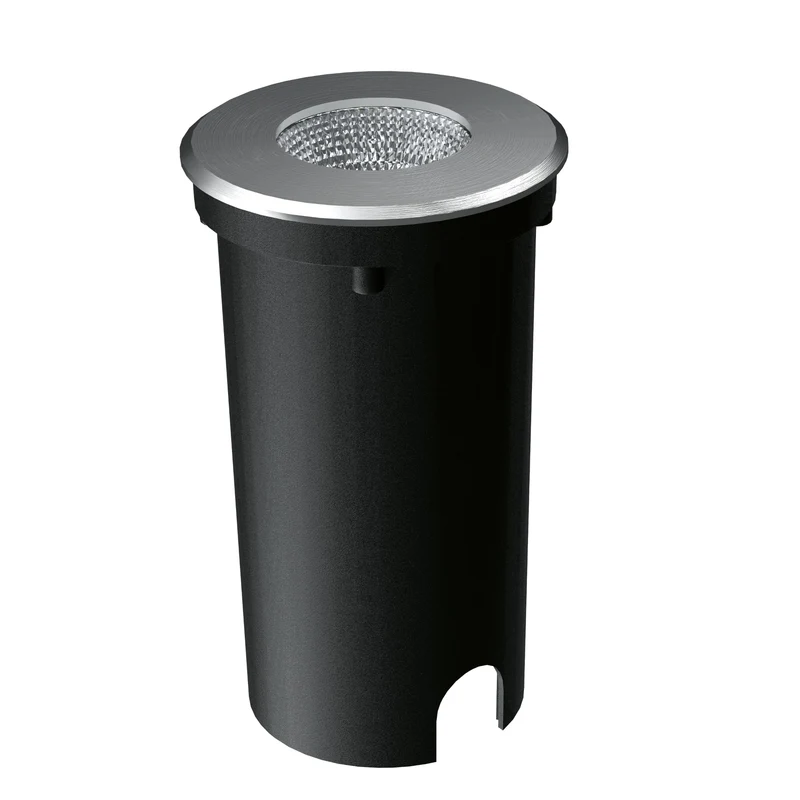 Downlight empotrable Sulion Cobsoil LED aluminio apto exterior IP67 7W