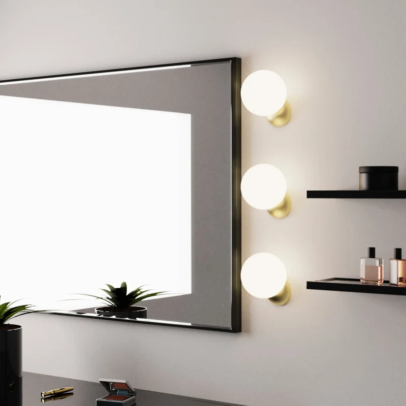 Aplique de pared Sulion Volga LED G9 latón IP44 25W