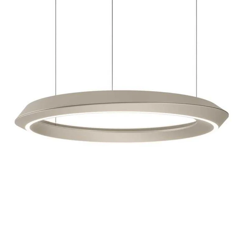 Lodes Lámpara colgante Tidal champagne mate 3000K regulable TRIAC 19923-4530