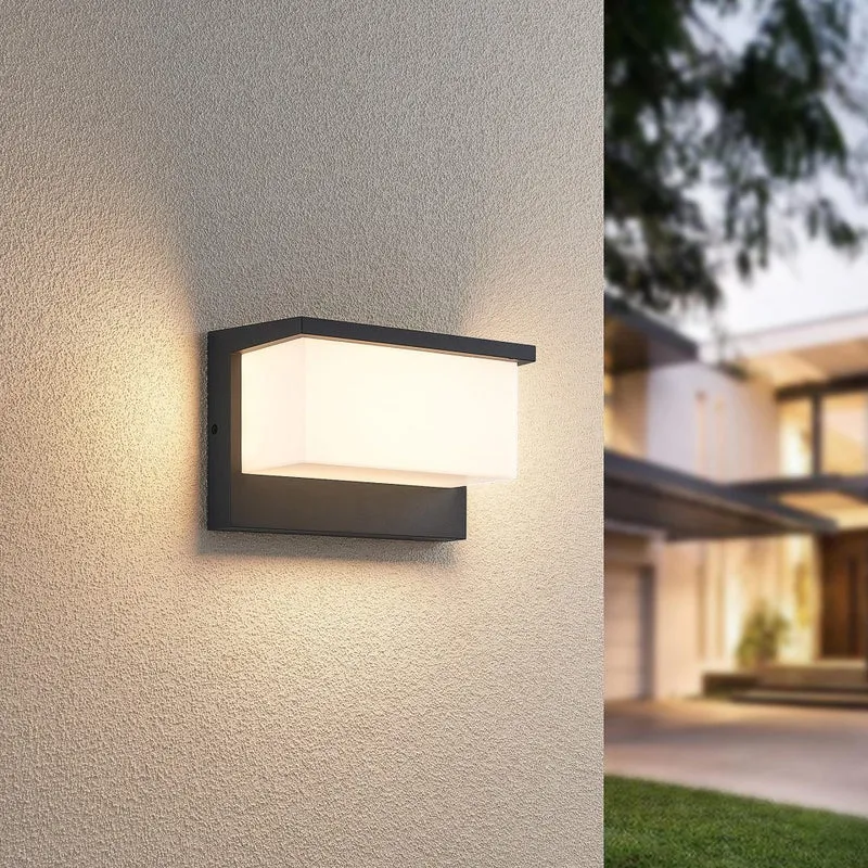 Aplique de exterior Trio Nestos LED antracita 3000K IP54 240960142