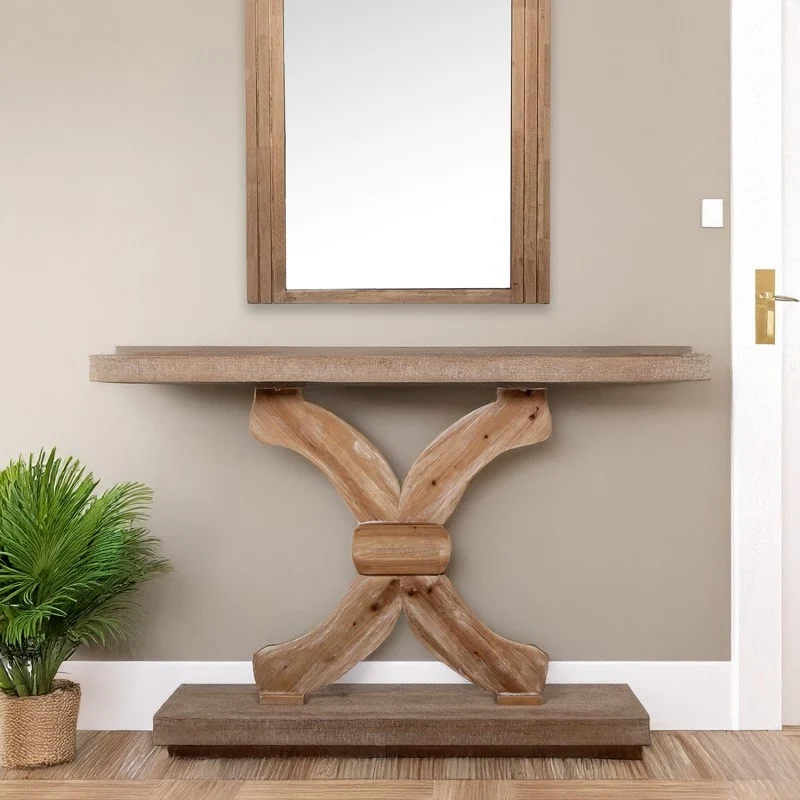 Recibidor consola de madera 120cm 39450