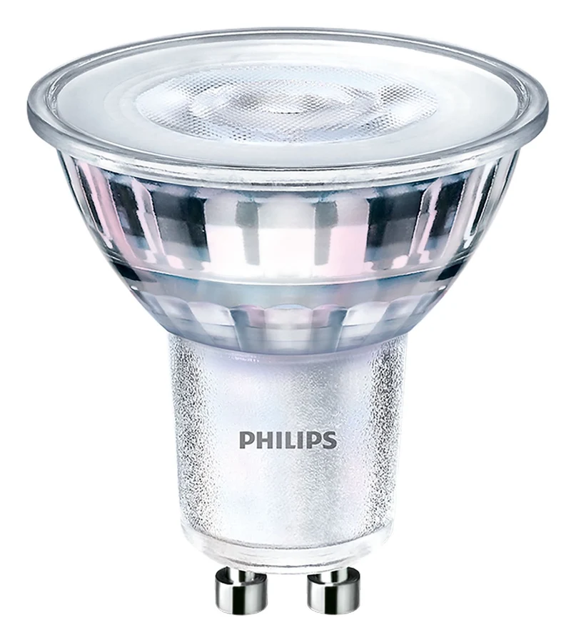 Bombilla dicroica Philips Corepro LED GU10 4W 3000K regulable dimmable 358836 345lm