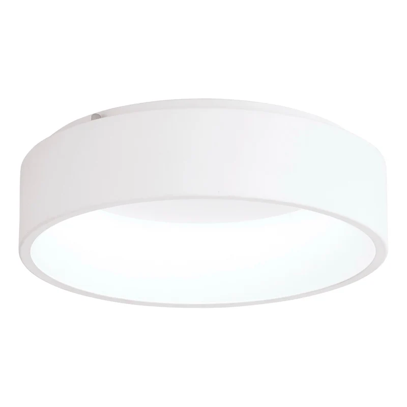 EGLO Marghera 1 Plafón LED regulable aceroplástico blanco 39286