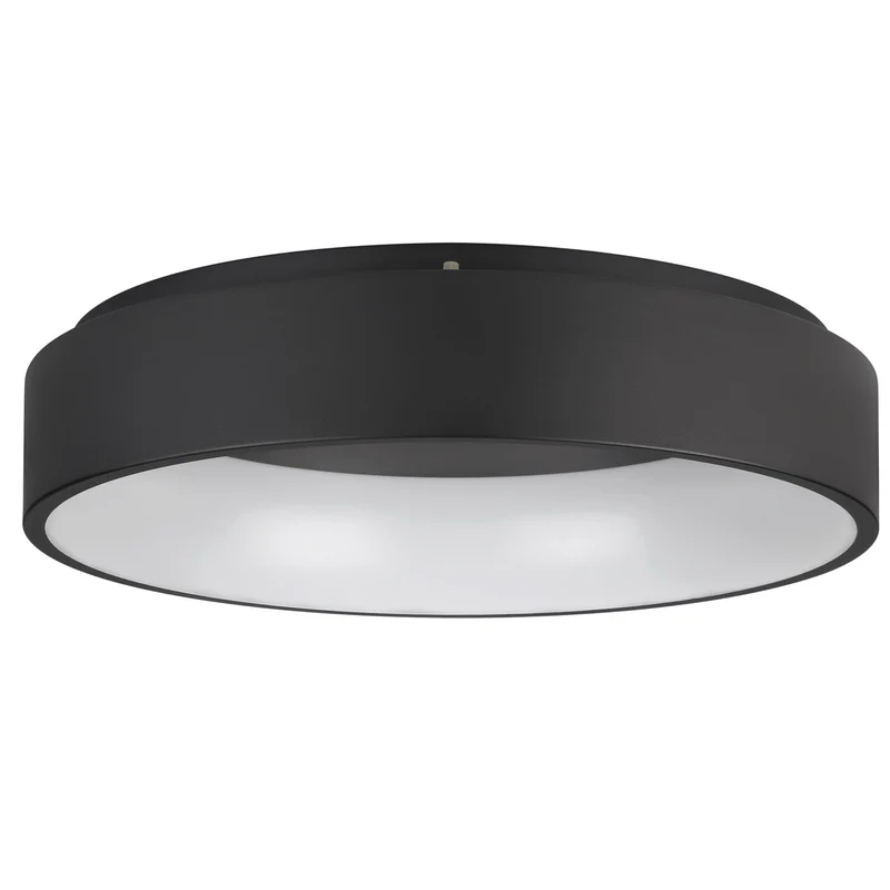 EGLO Marghera 2 Plafón LED regulable acero plástico negro blanco