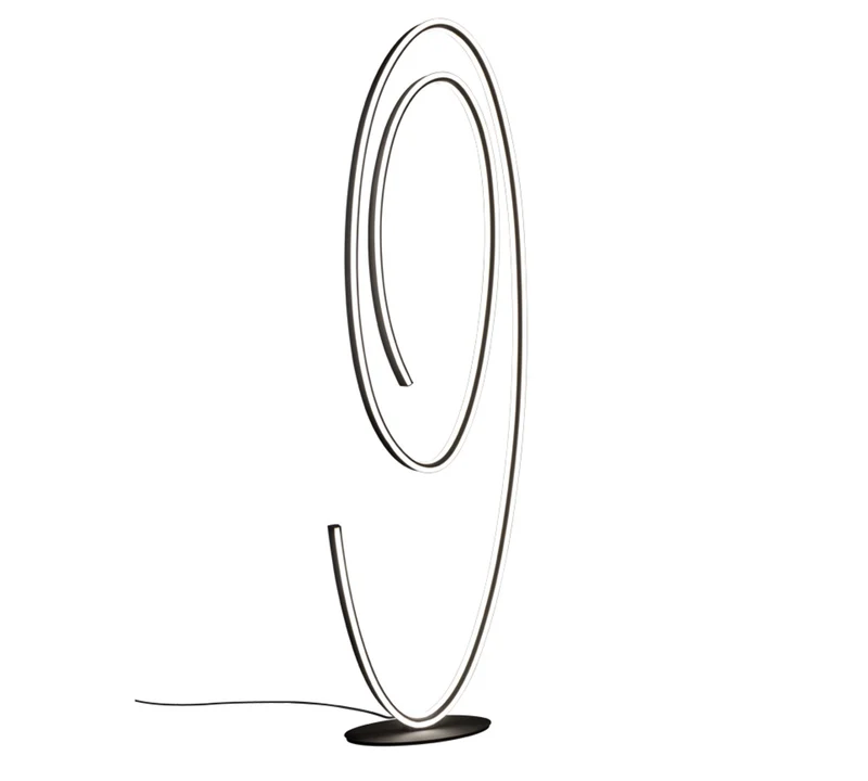 Lámpara de pie Trio Ciola LED negro mate CCT 175cm 477210132