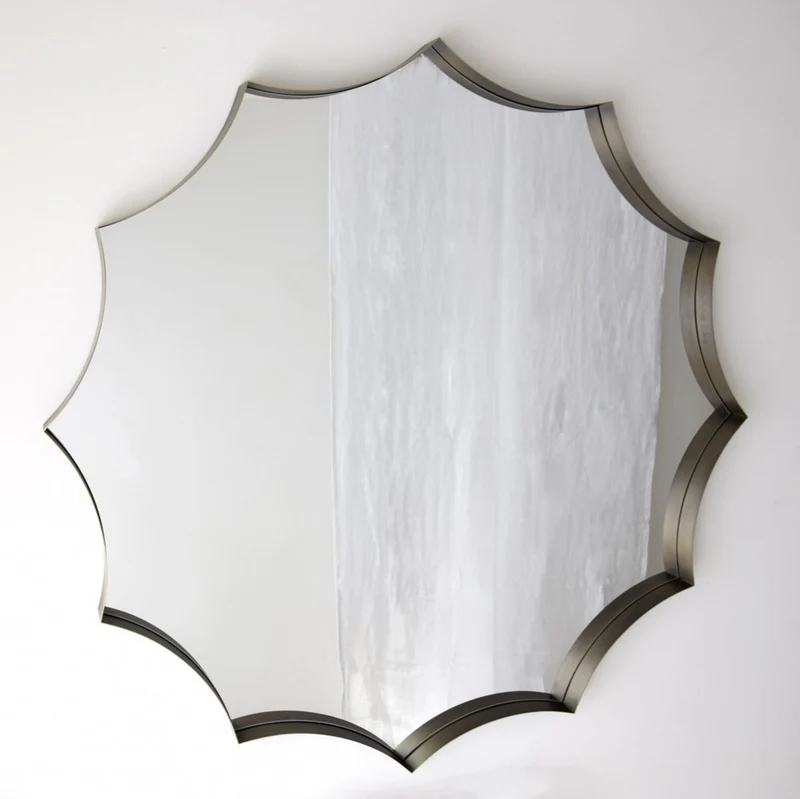 Espejo estrella VP metal envejecido 148 x 148 cm