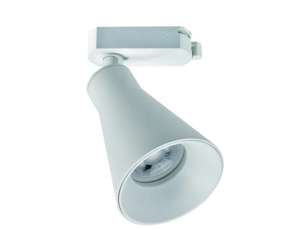 Muñoz Foco carril monofásico blanco GU10 649T16