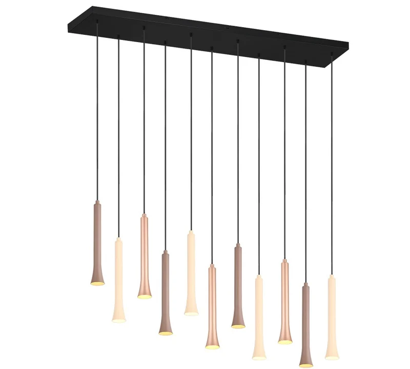 Trio Fiato Lámpara de techo colgante 11 luces 33W regulable 352011117