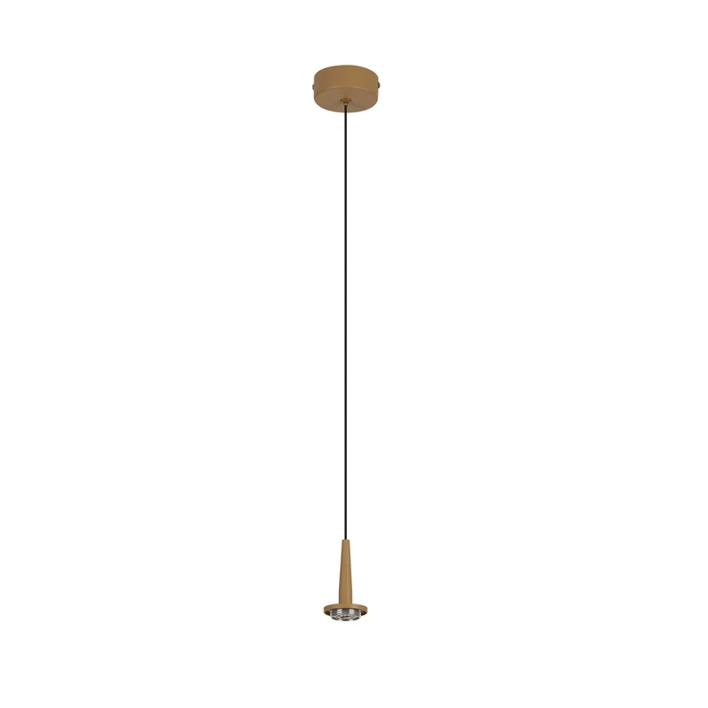Mantra Andromeda Lámpara de techo colgante LED 5W 3000K W/T Cristal oro 8931