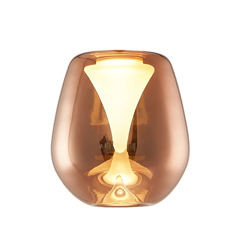 Mantra Andromeda Tulipa de cristal cobre 8942