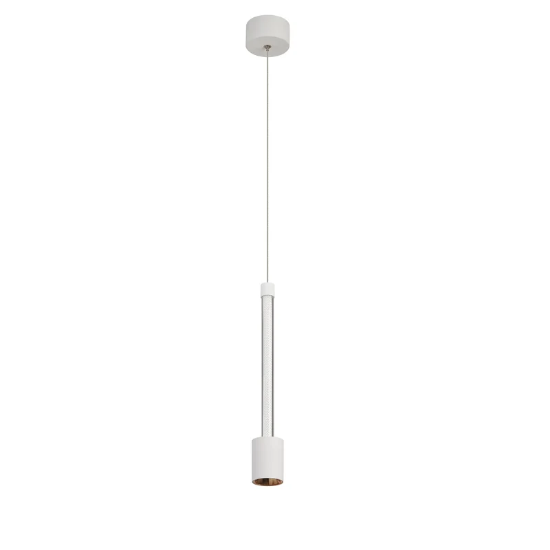 Mantra Fugaz Lámpara de techo colgante LED 7W 3000K blanco+oro rosa 8946