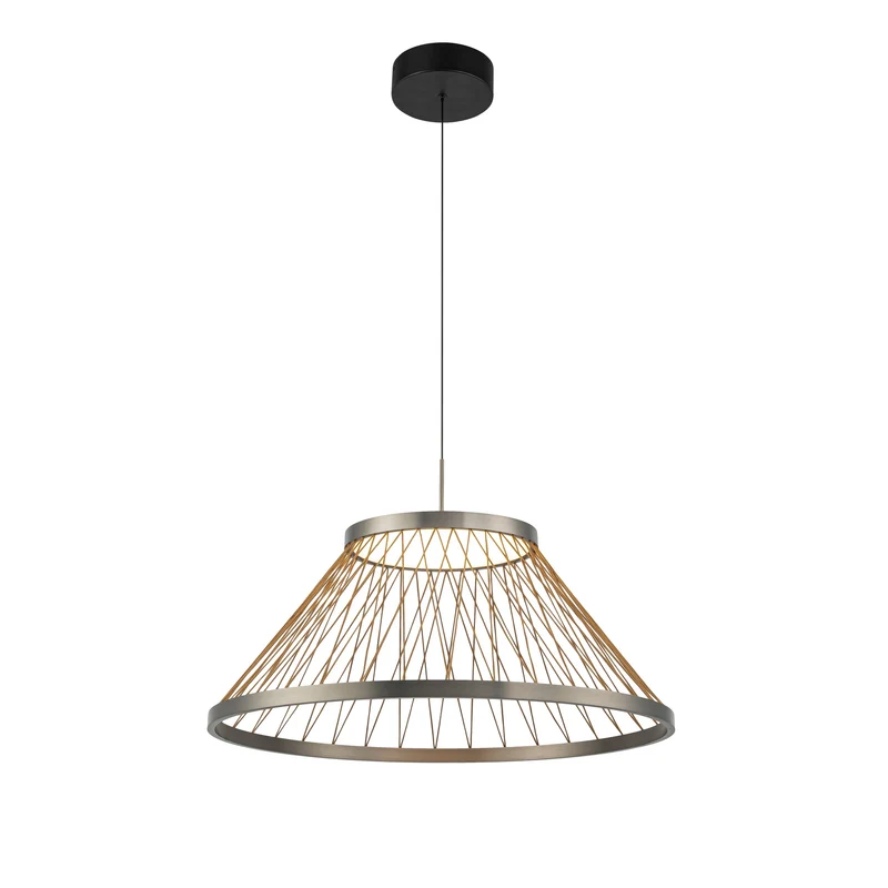 Mantra Spider Lámpara de techo colgante LED 43W 3000K gris 8949