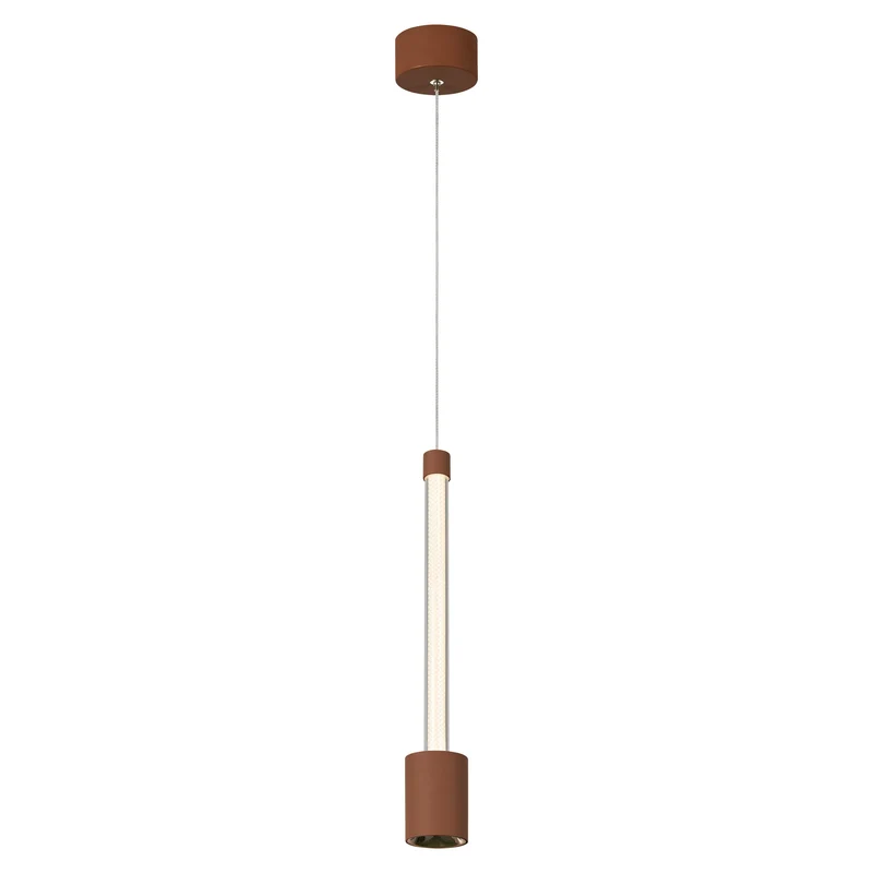 Mantra Fugaz Lámpara de techo colgante LED 7W 3000K camel+oro rosa 8948