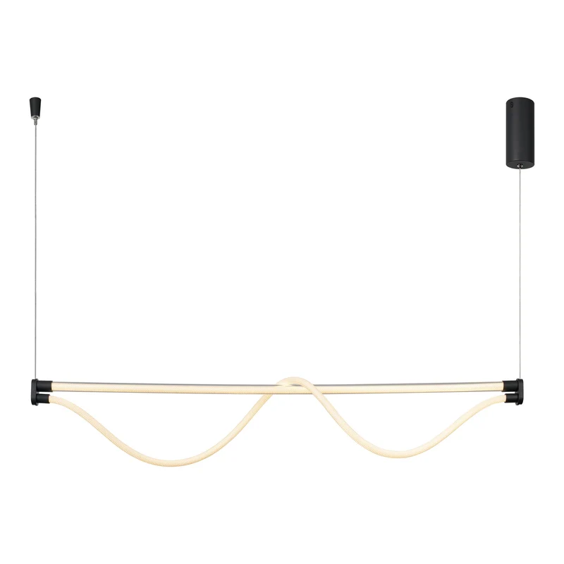 Mantra Fugaz Lámpara de techo colgante LED negro 8951
