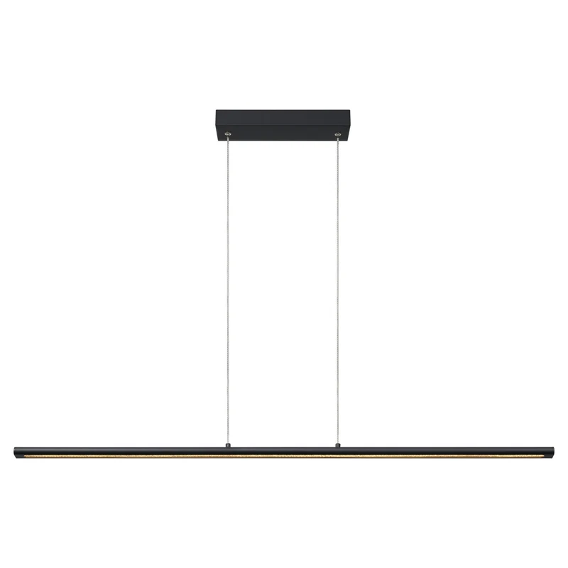 Mantra Lineal Lámpara de techo colgante LED 38W 3000K 122cm negro 8954