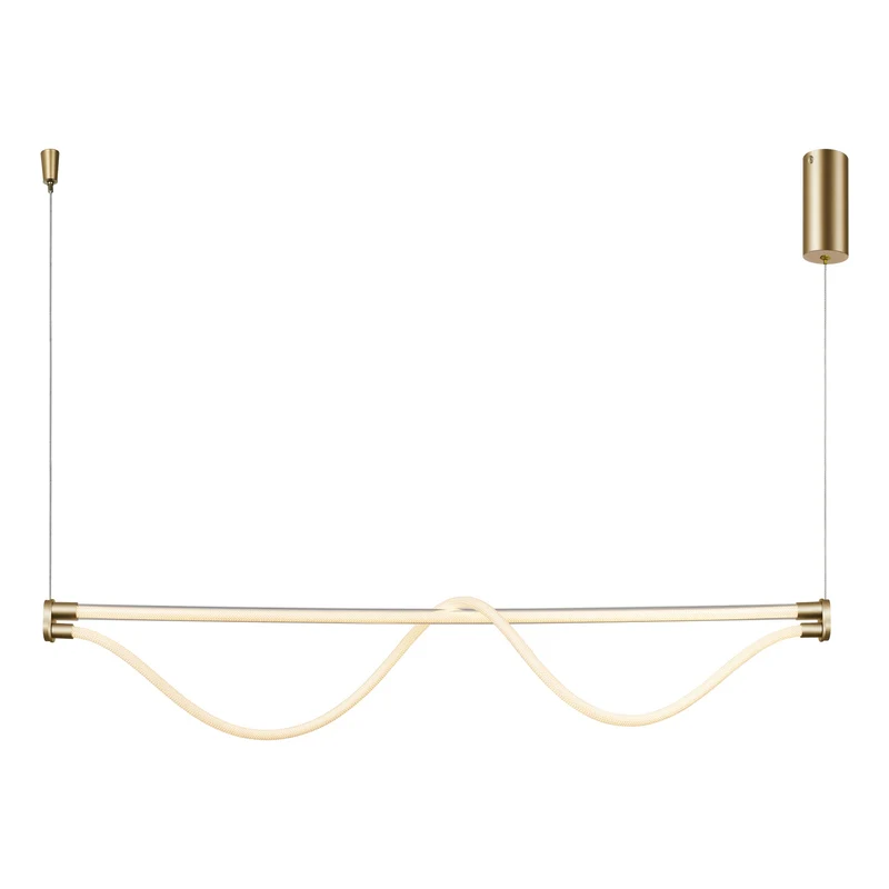 Mantra Fugaz Lámpara de techo colgante LED oro pintura 8952