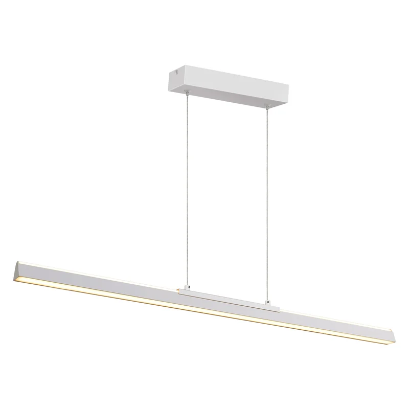 Mantra Lineal Lámpara de techo colgante LED 54W 3000K 151cm blanco 8959