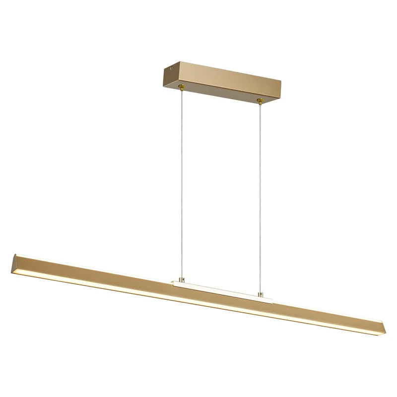 Mantra Lineal Lámpara de techo colgante LED 54W 3000K 151cm oro 8961