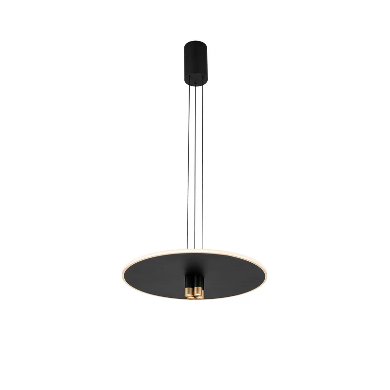 Mantra Nomada Lámpara de techo colgante LED negro/oro 8983