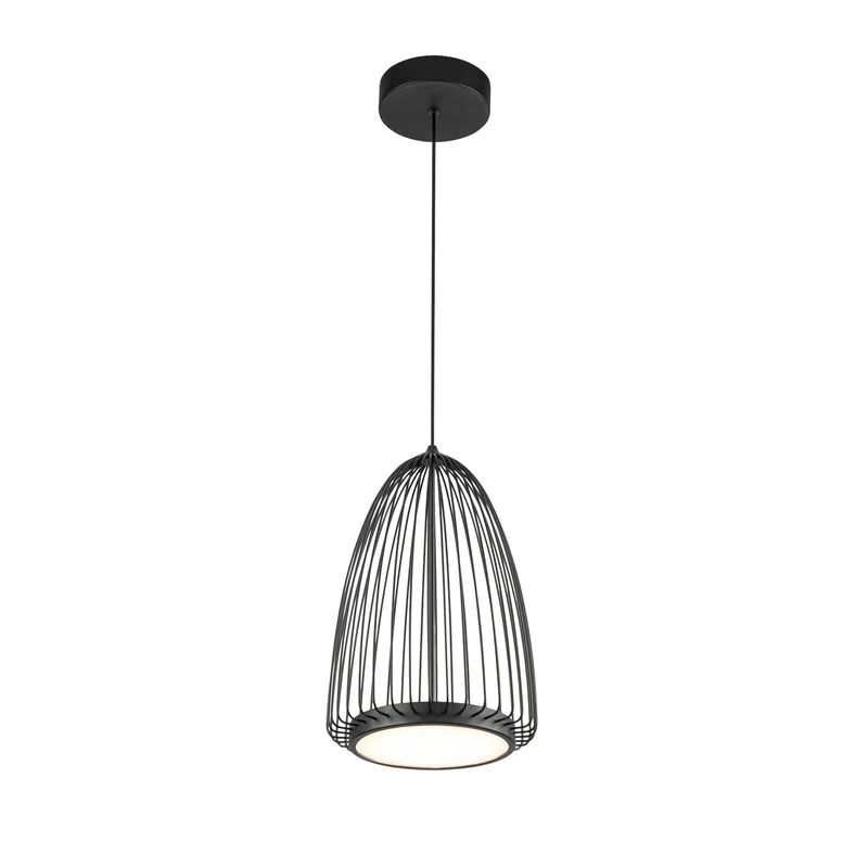 Mantra Smart Lámpara de techo colgante LED 20W 3000K negro 9017