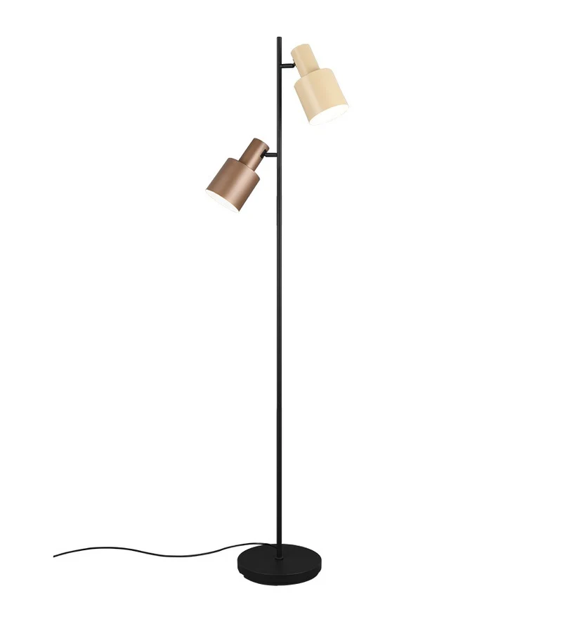 Lámpara de pie Trio Agudo 2 luces multicolor 161cm 419400217