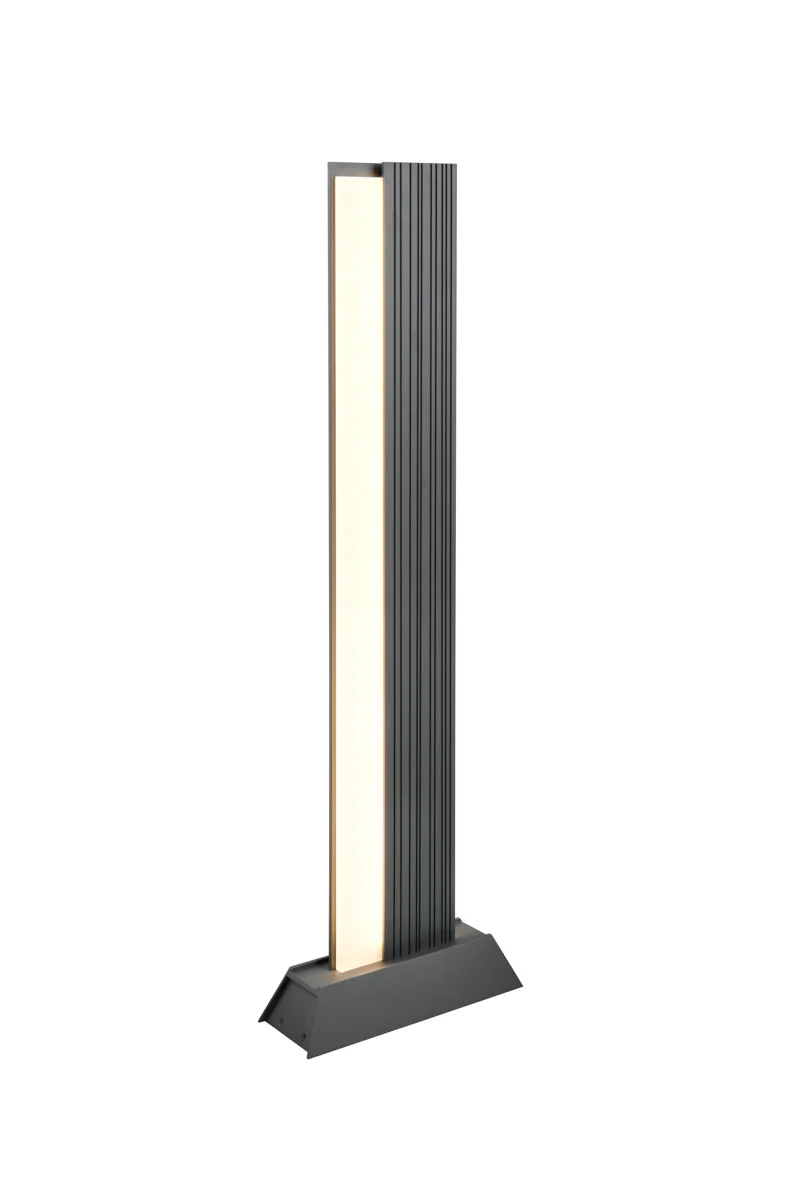 Baliza de exterior Trio Mariza LED antracita 3000K IP65 100cm 447060142