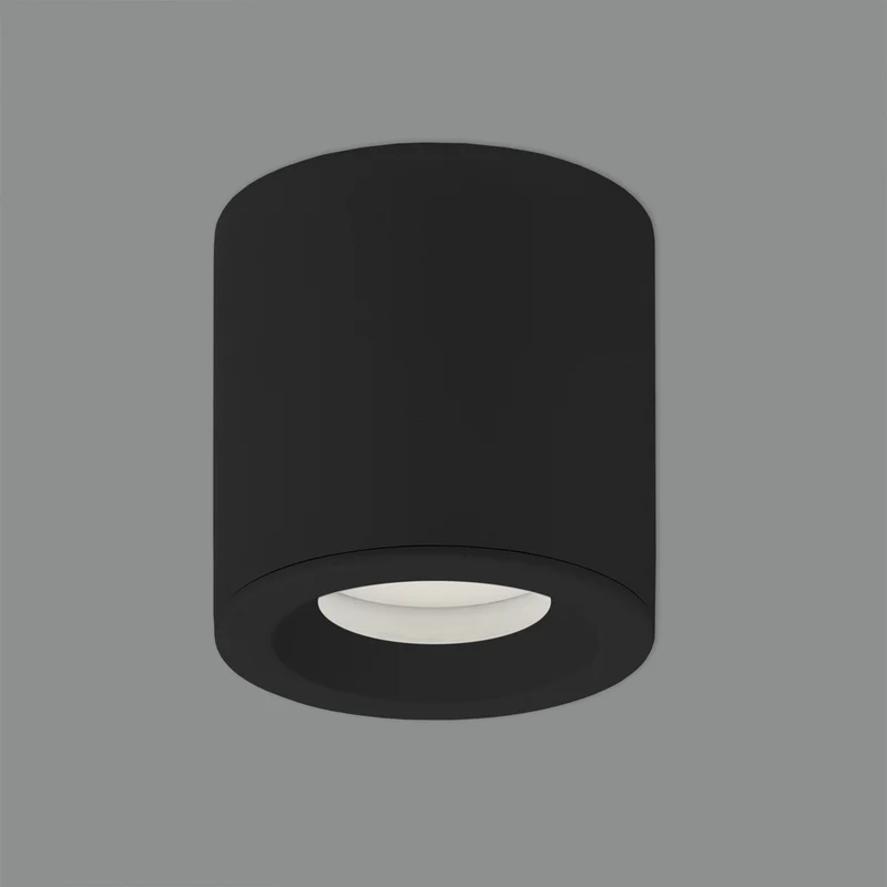 ACB Vanduo Plafón Negro texturado GU10 8W IP65 P3467181N