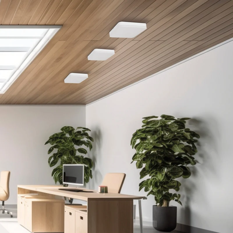 ACB Square Plafón LED 24W IP54 exterior regulable blanco 3000K-4000K-6500K P351213B