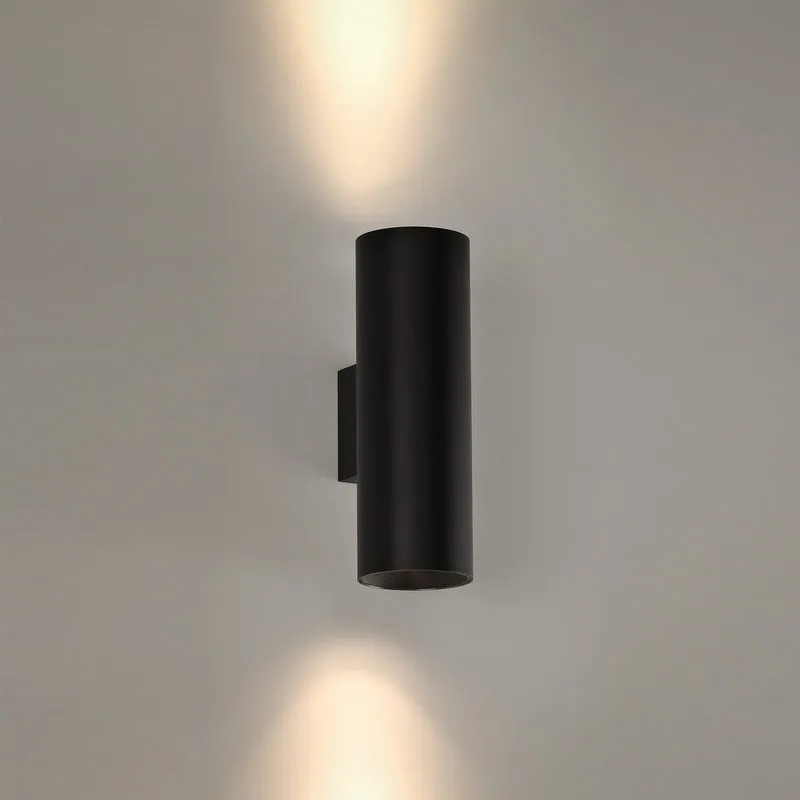 ACB Pipe Aplique Negro Texturado LED COB 2x6W 3000K A3986100N