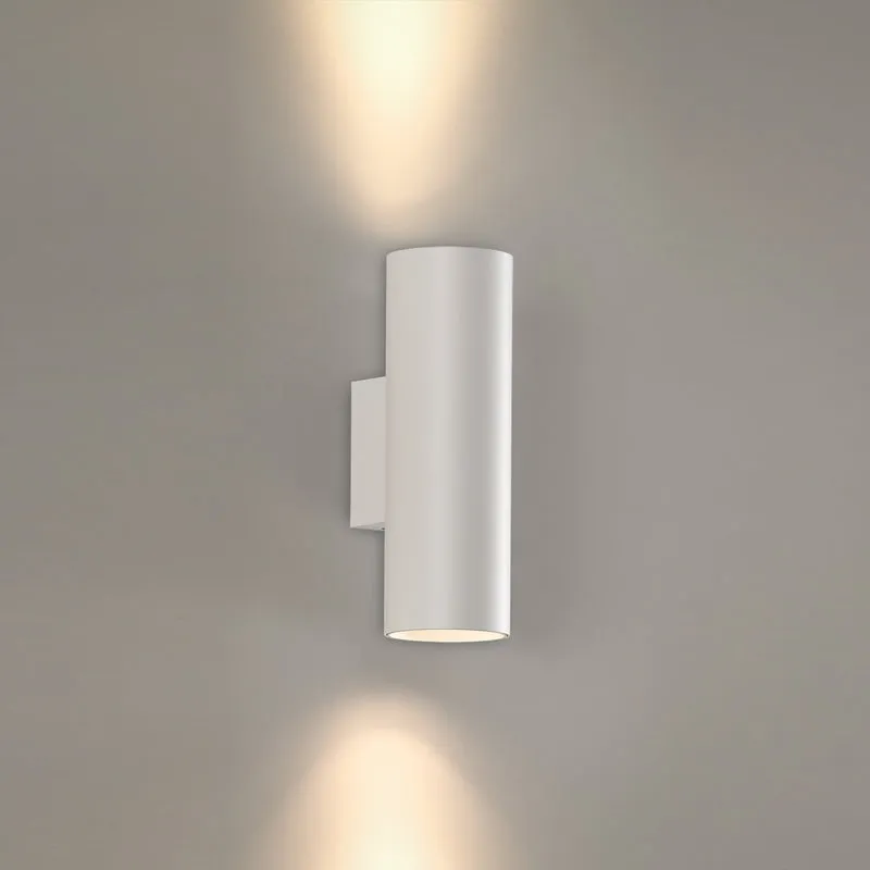 ACB Pipe Aplique LED blanco texturado 2x6W 3000K A3986100B para dormitorio y pasillo