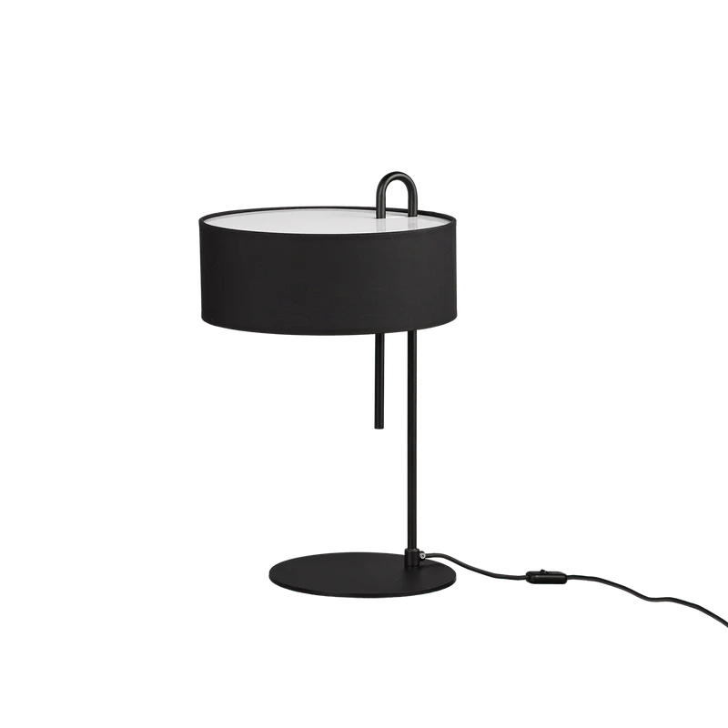 ACB Clip Sobremesa grande LED Negro E27 15W Interruptor S8178N