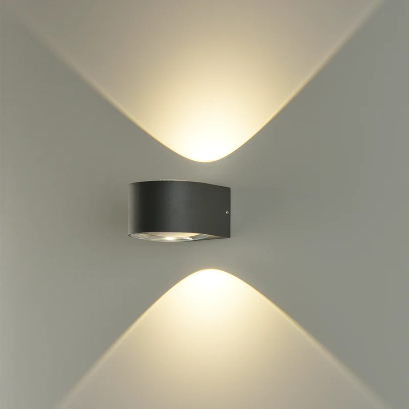ACB Ania Aplique LED 2x6W 3000K antracita texturado IP65 A2060100GR