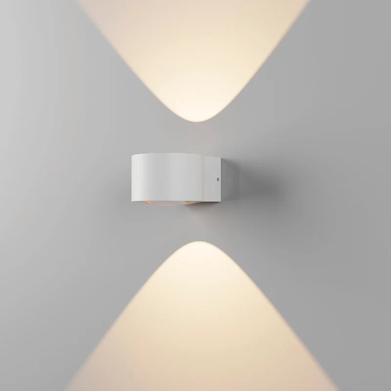 ACB Ania Aplique LED blanco texturado 2x6W 3000K IP65 A2060100B