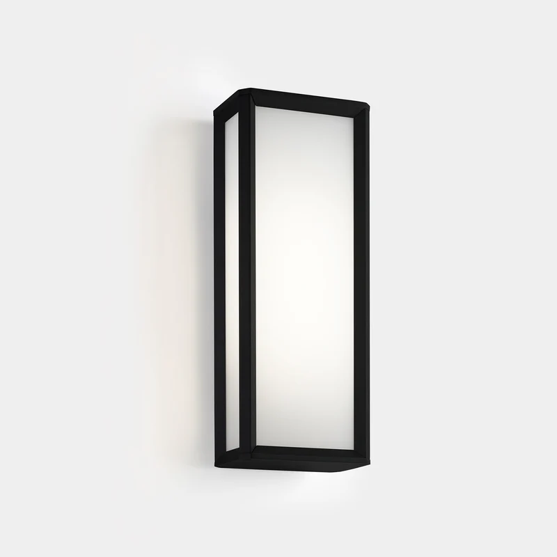 Aplique de exterior LedsC4 Skat LED negro blanco CCT regulable IP65 50cm 05-E109-60-EH