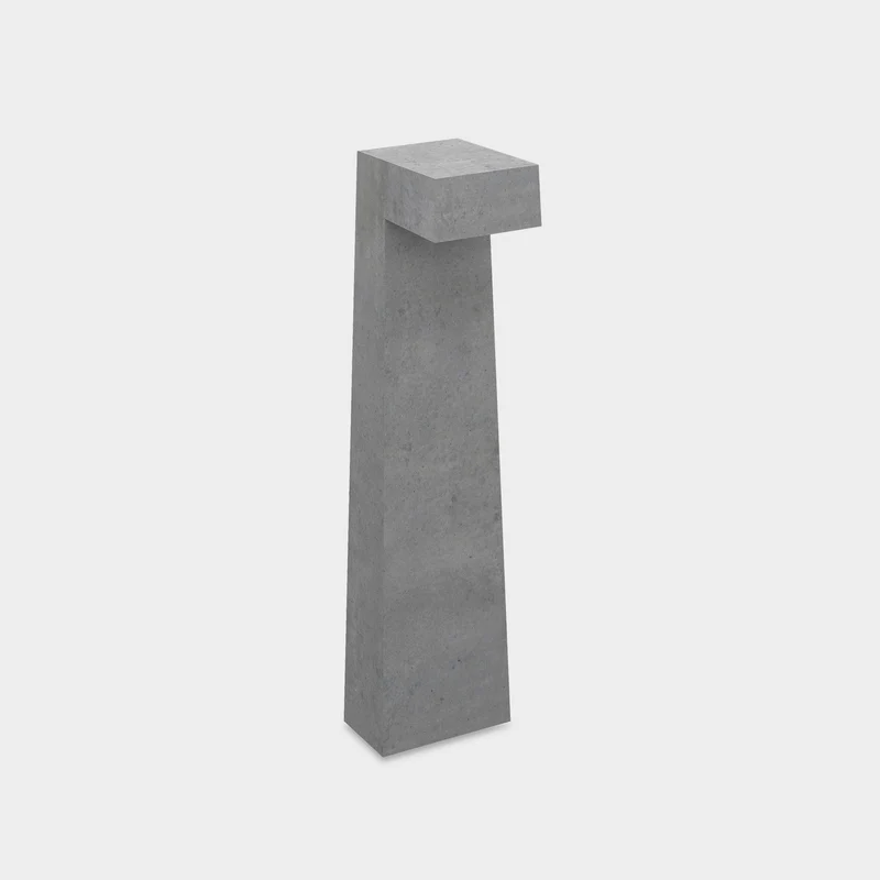 Baliza de exterior LedsC4 Simenti LED cemento arenado 3000K IP65 55-9971-DC-CL