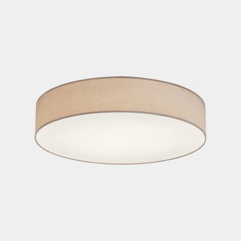 Plafón LedsC4 Bol LED arenado blanco 3000K Ø70cm 15-A052-BY-M1