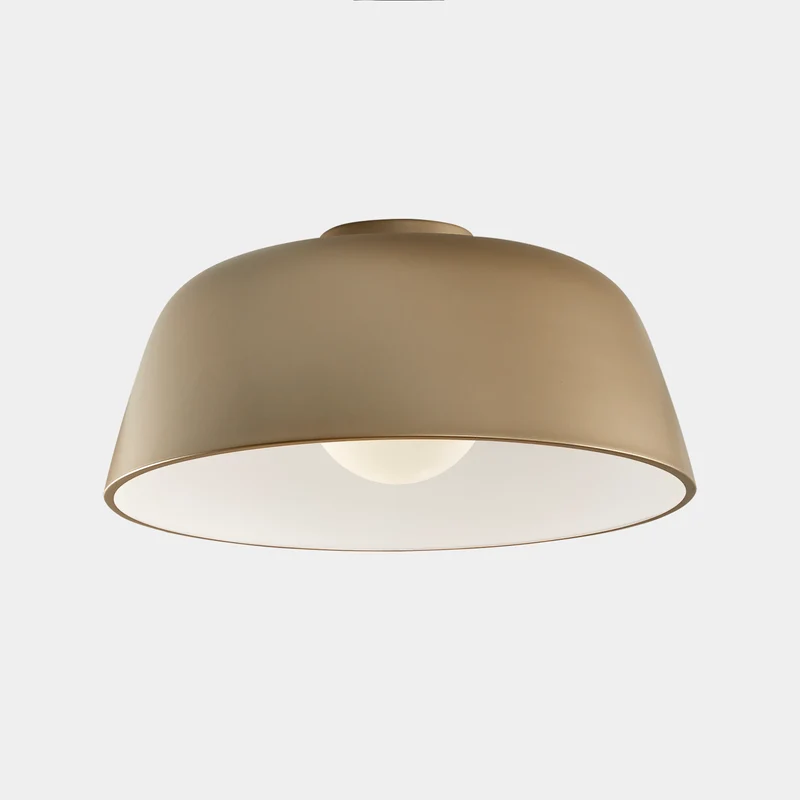 Plafón LedsC4 Miso E27 oro Ø43,3cm 15-8331-DL-14