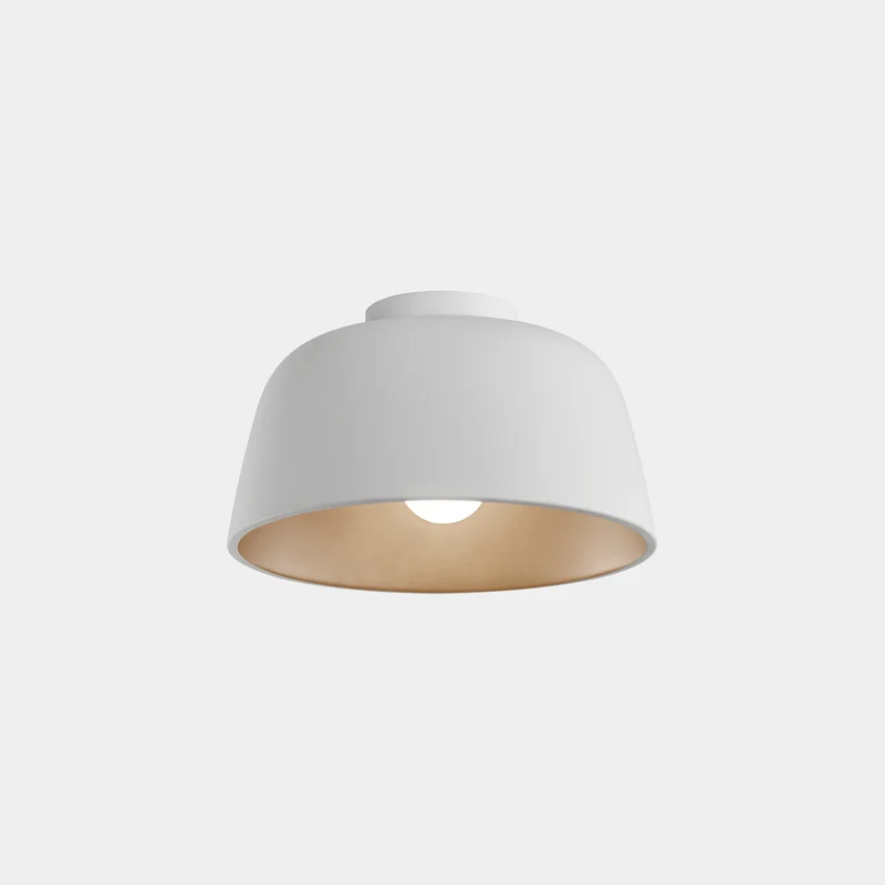 Plafón LedsC4 Miso E27 blanco Ø28,5cm 15-8330-14-DL