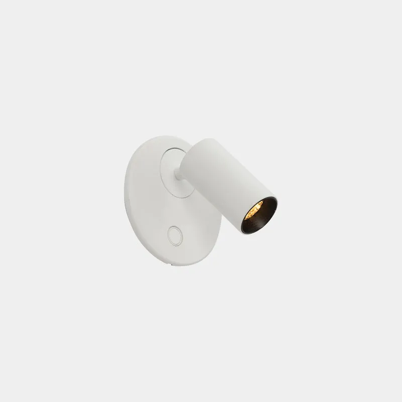 Aplique de pared con lector LedsC4 Chic LED blanco 2700K táctil 05-8509-14-14