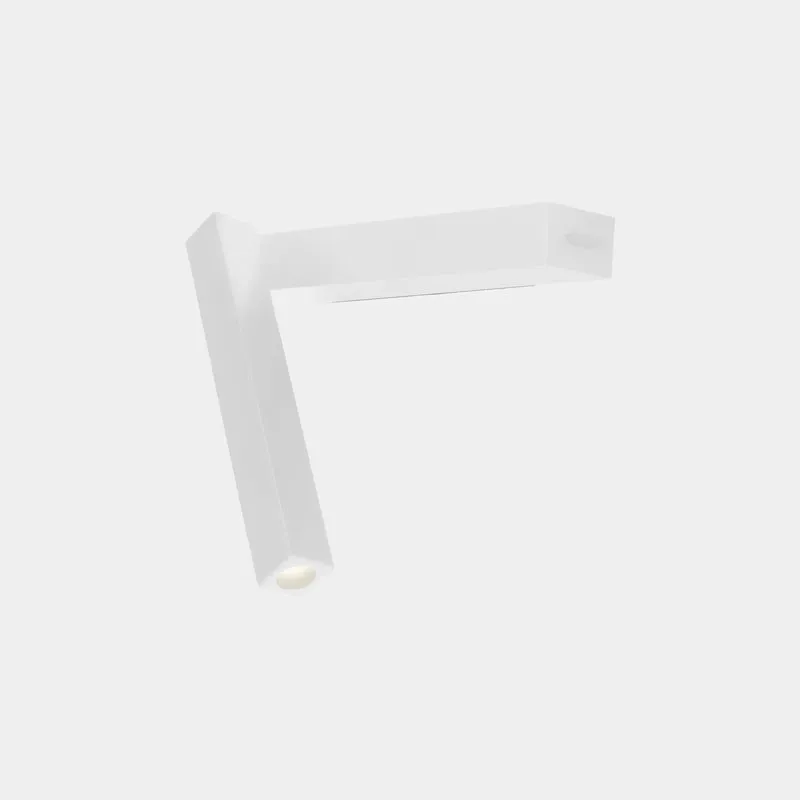 Aplique de pared con lector LedsC4 Hall Slim Reader LED blanco 2700K 05-8510-14-14